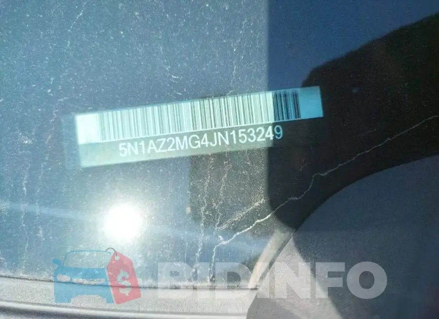 5N1AZ2MG4JN153249 Photo# 13