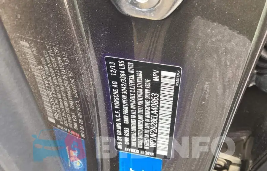 WP1AF2A28ELA40863 Photo# 10