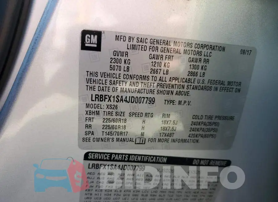 LRBFX1SA4JD007799 Photo# 14