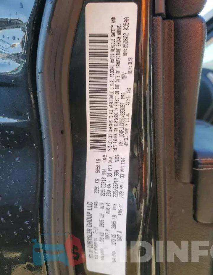 1C4PJLDB9EW283057 Photo# 12