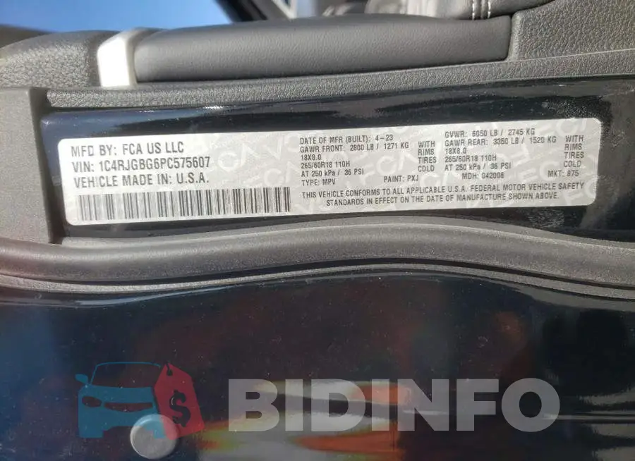 1C4RJGBG6PC575607 Photo# 14