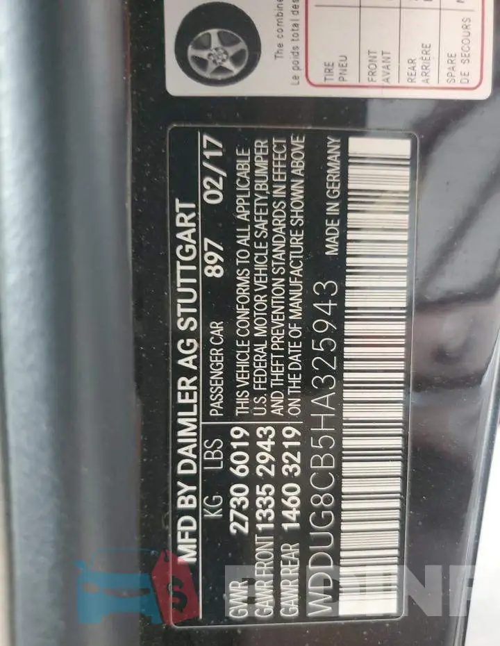 WDDUG8CB5HA325943 Photo# 12