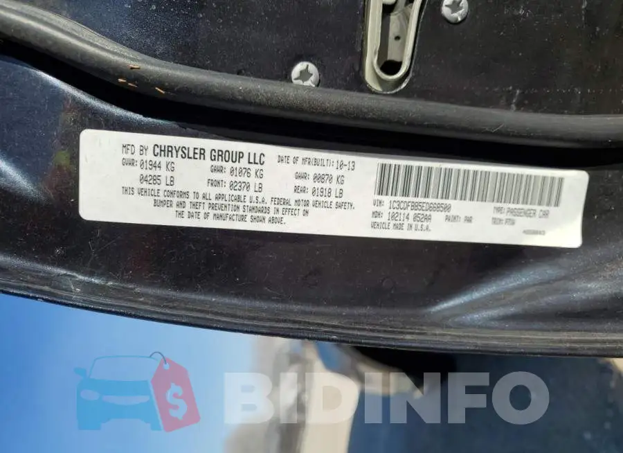 1C3CDFBB5ED668500 Photo# 12