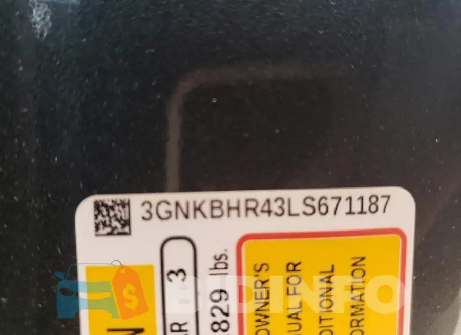 3GNKBHR43LS671187 Photo# 12