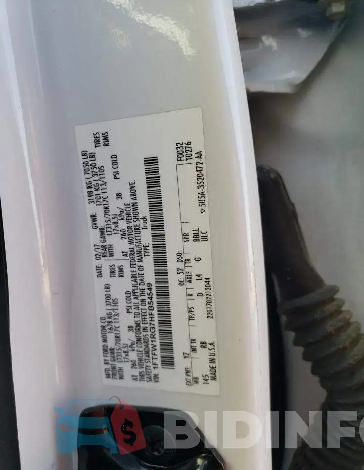 1FTFW1RG7HFB54549 Photo# 13