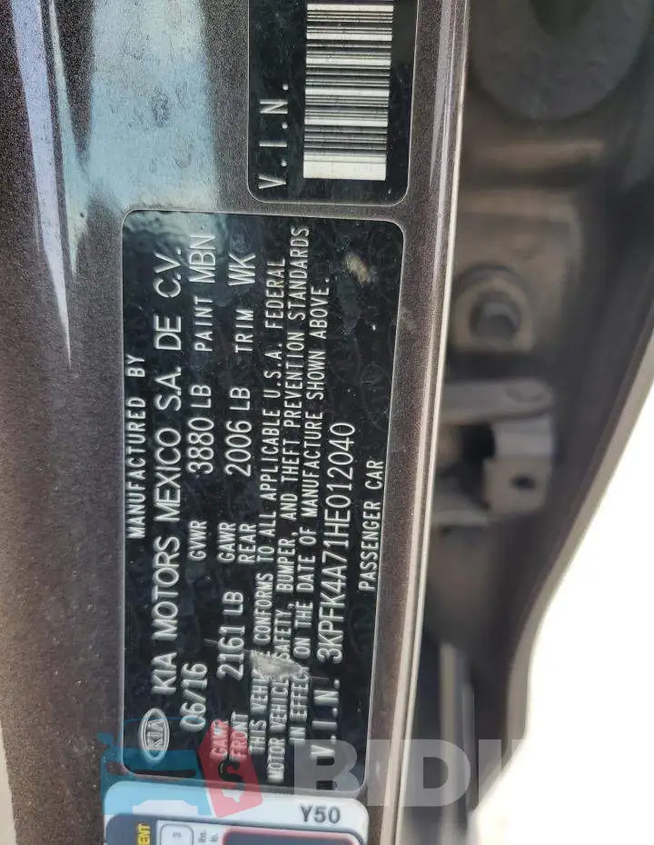 3KPFK4A71HE012040 Photo# 12