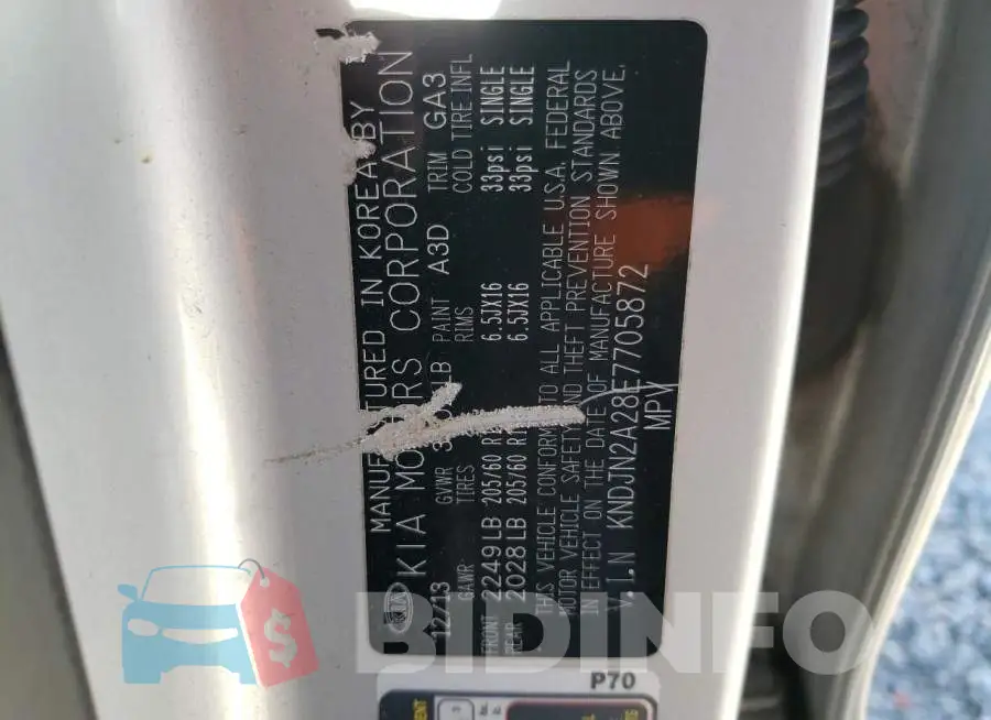 KNDJN2A28E7705872 Photo# 12