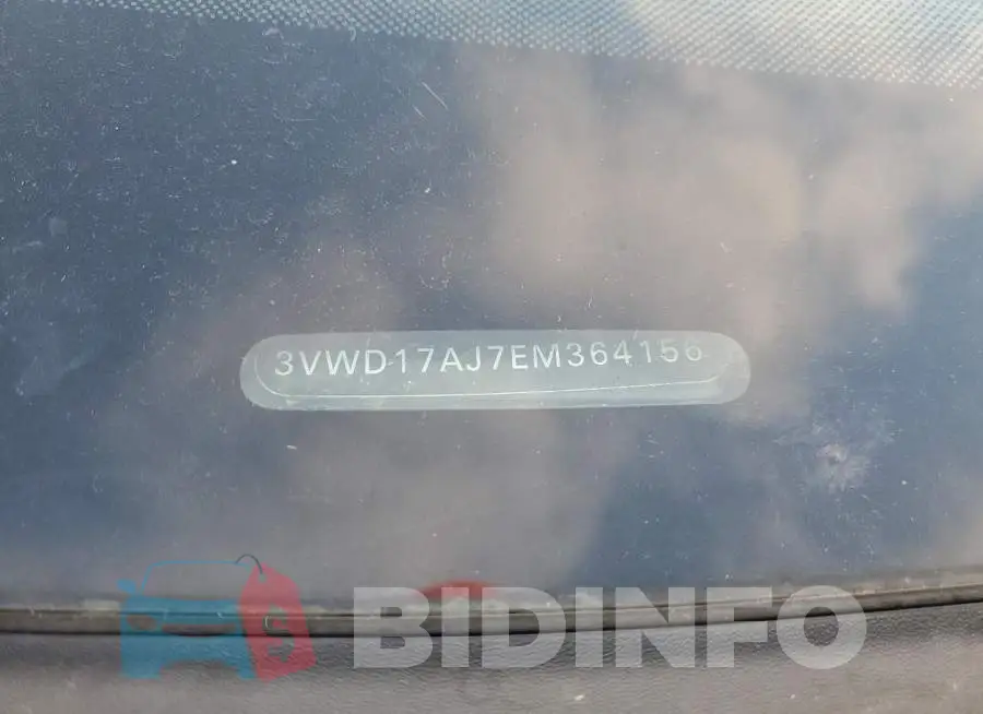 3VWD17AJ7EM364156 Photo# 12