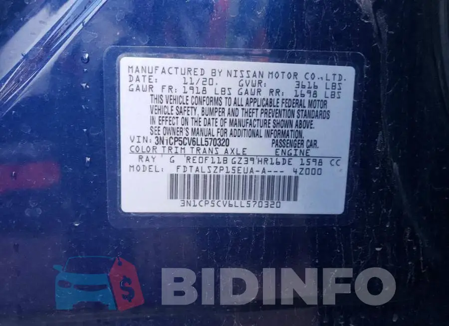 3N1CP5CV6LL570320 Photo# 13