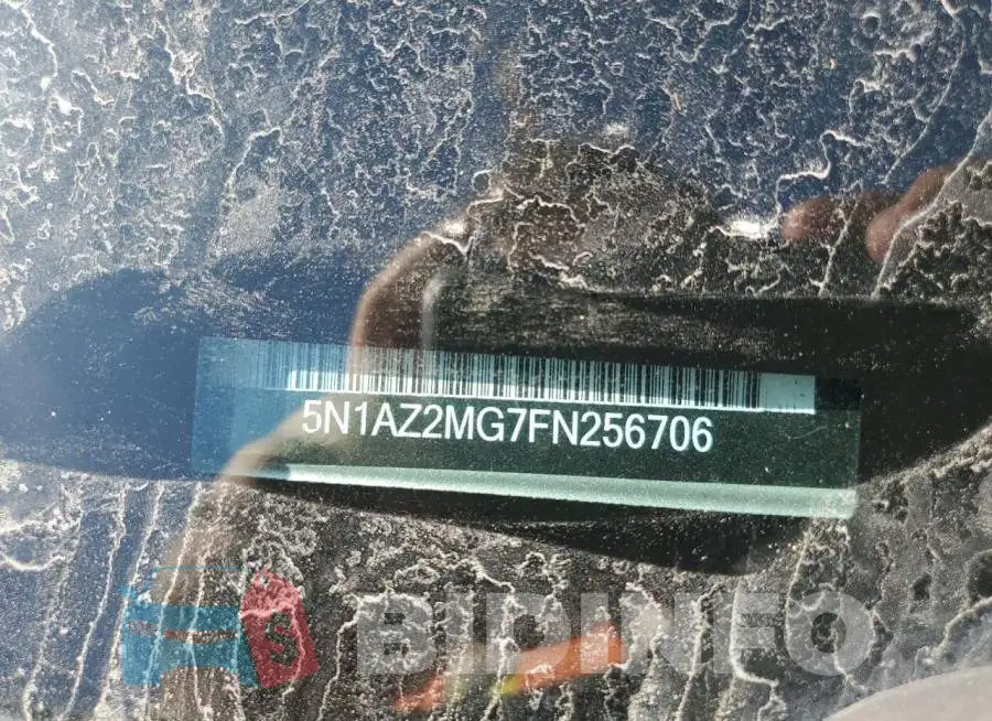 5N1AZ2MG7FN256706 Photo# 12