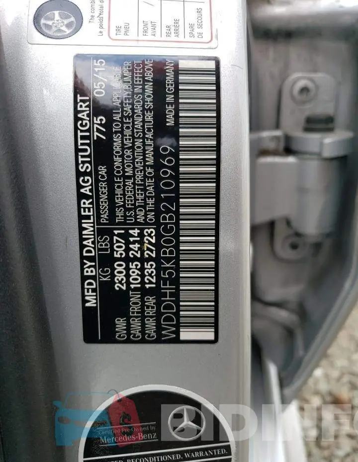 WDDHF5KB0GB210969 Photo# 12