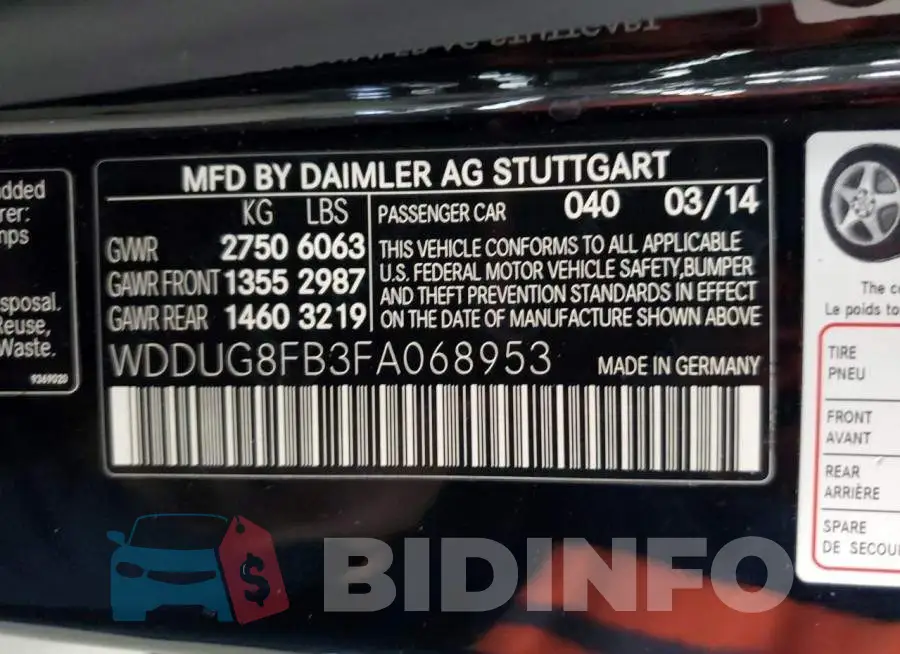 WDDUG8FB3FA068953 Photo# 12