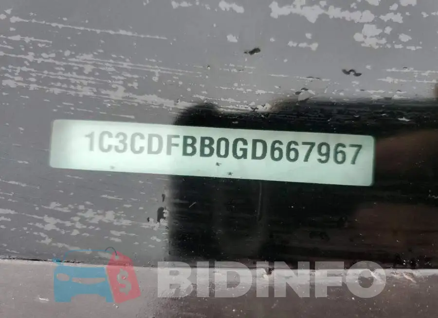 1C3CDFBB0GD667967 Photo# 13