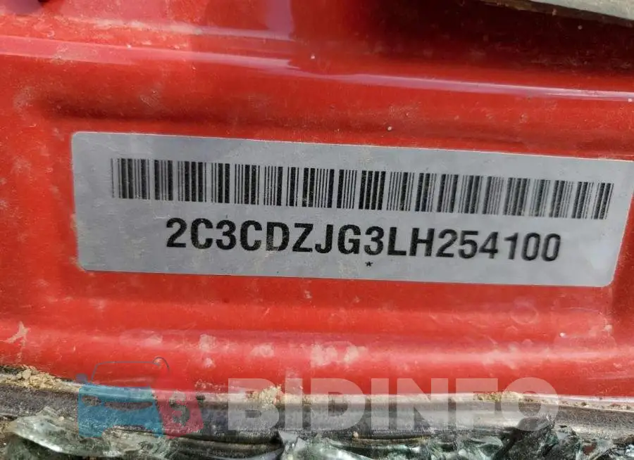 2C3CDZJG3LH254100 Photo# 12