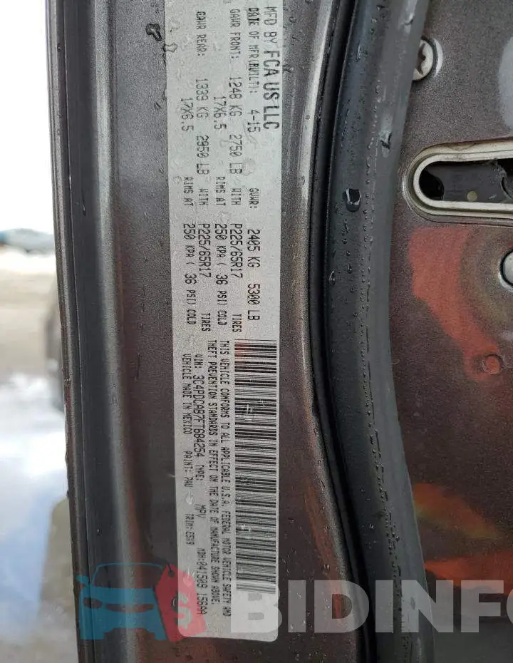 3C4PDCAB7FT684254 Photo# 13