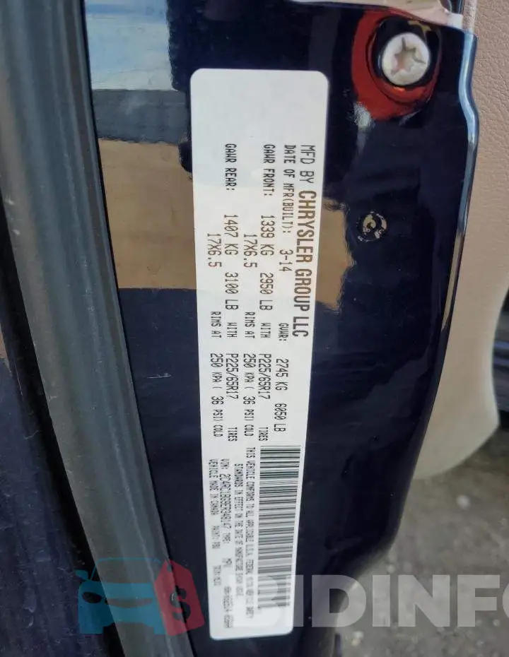 2C4RC1BG9ER348147 Photo# 13