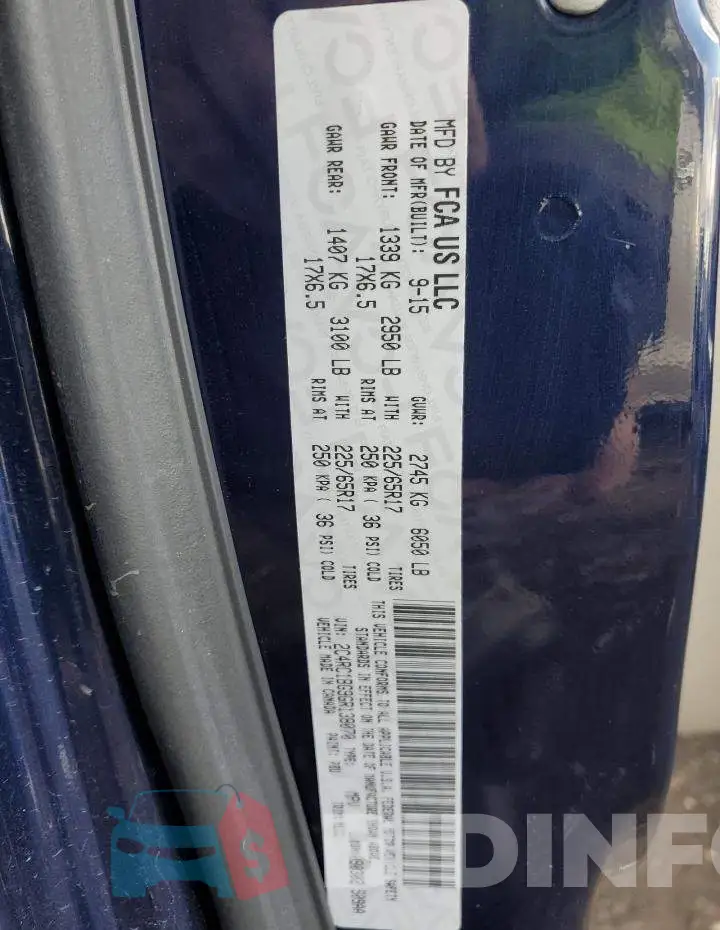 2C4RC1BG9GR138070 Photo# 13