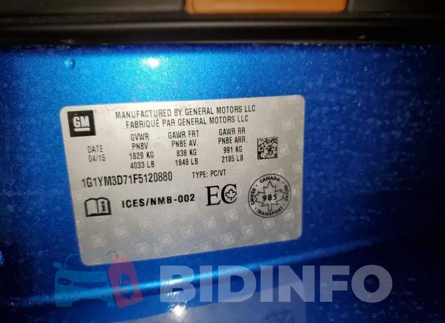 1G1YM3D71F5120880 Photo# 12