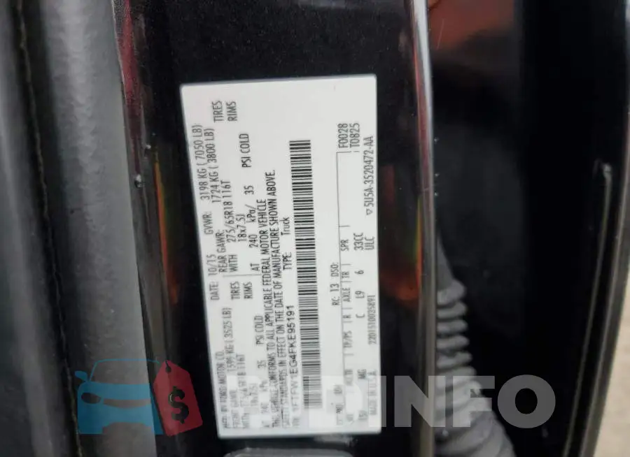 1FTFW1EG4FKE95191 Photo# 13