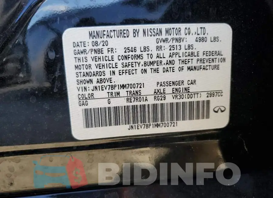 JN1EV7BP1MM700721 Photo# 12
