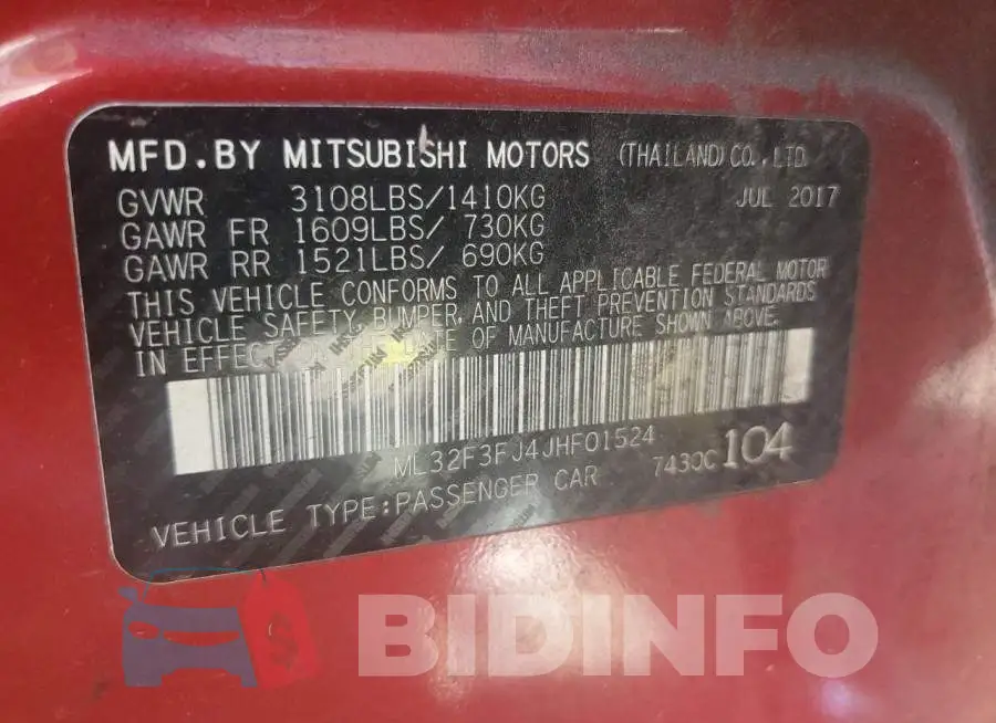 ML32F3FJ4JHF01524 Photo# 12