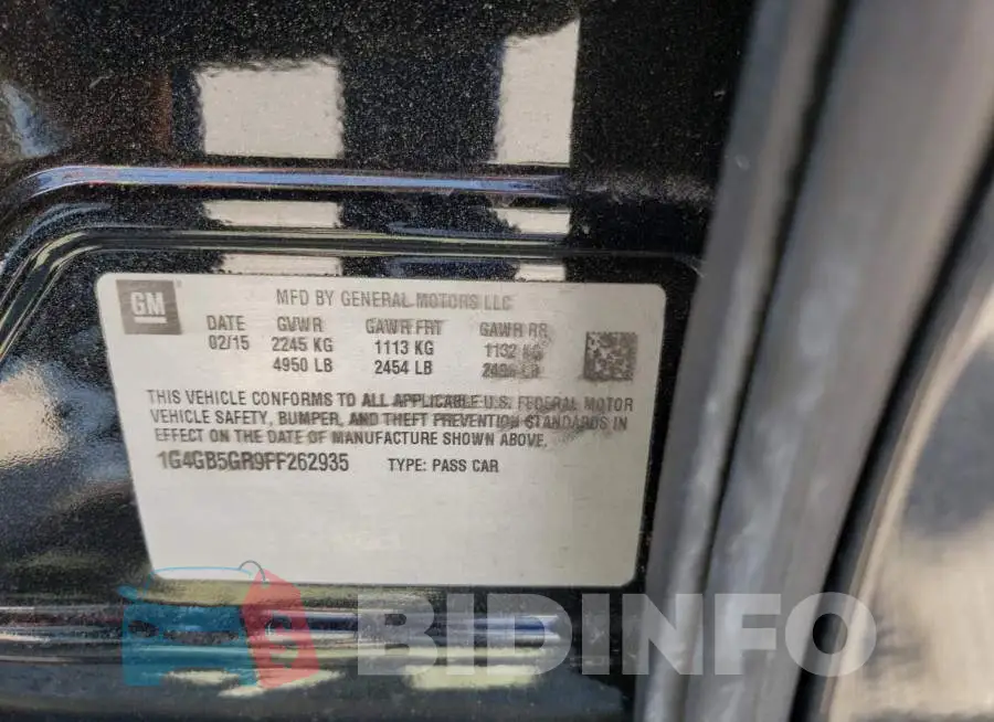1G4GB5GR9FF262935 Photo# 10