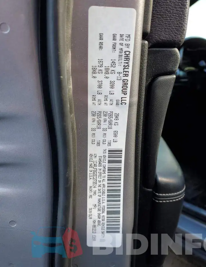 1C4RJFBG2EC273514 Photo# 12