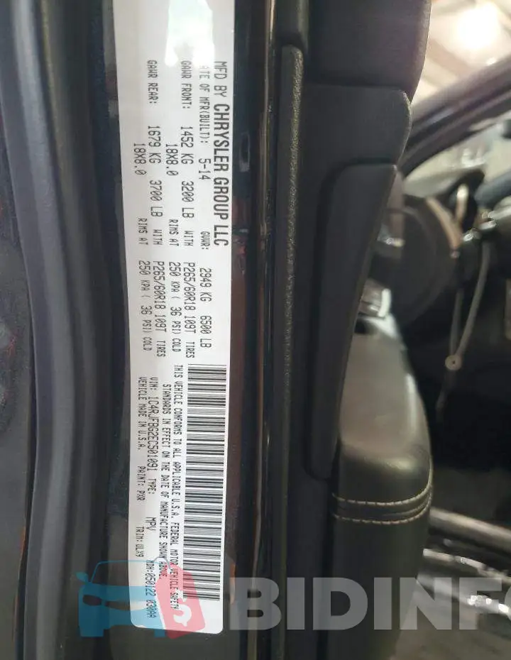 1C4RJFBG2EC501091 Photo# 13