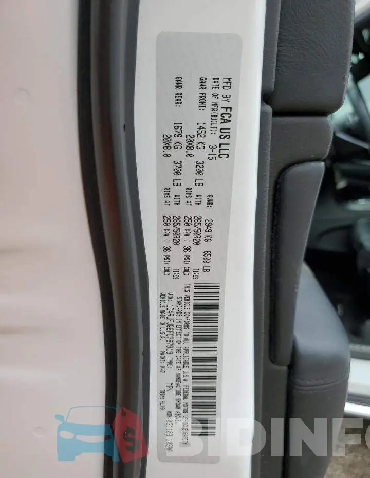 1C4RJFJG8FC787919 Photo# 14