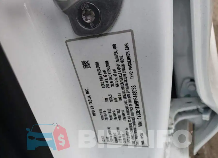 5YJ3E1EA9PF448058 Photo# 12
