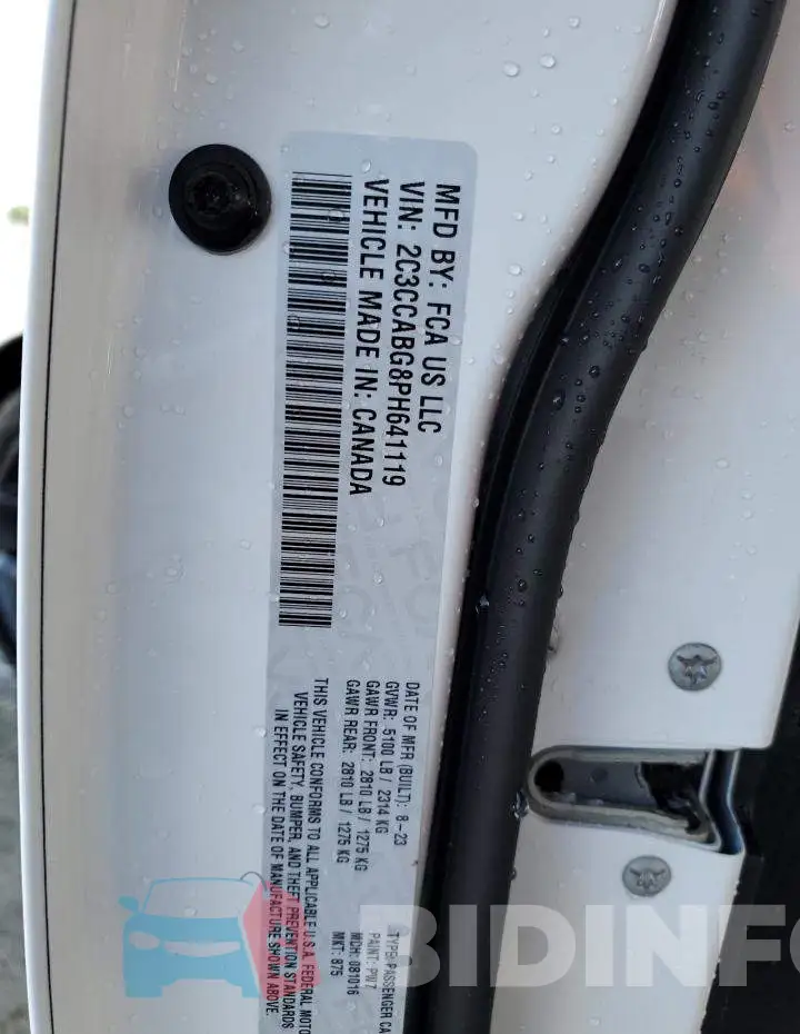 2C3CCABG8PH641119 Photo# 12