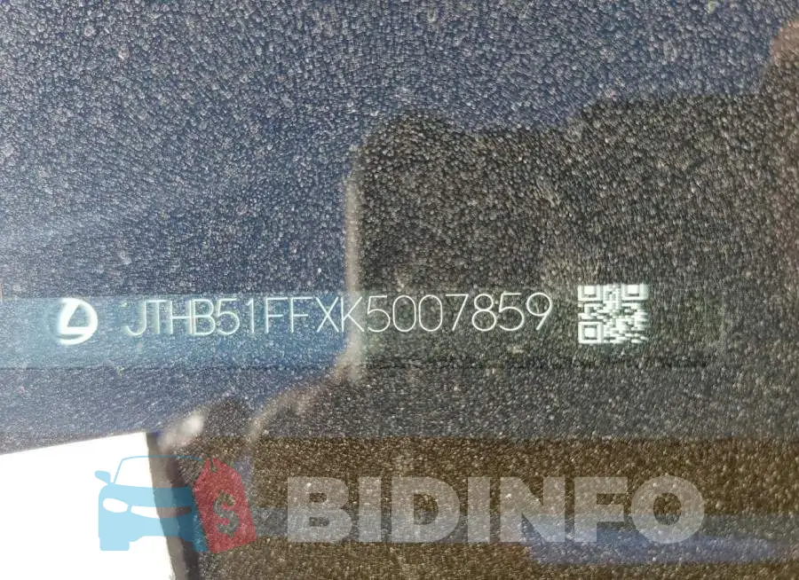 JTHB51FFXK5007859 Photo# 12