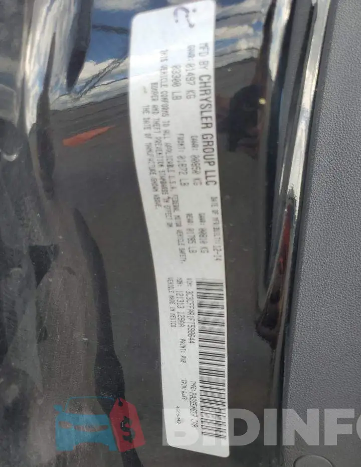 3C3CFFAR1FT598644 Photo# 12