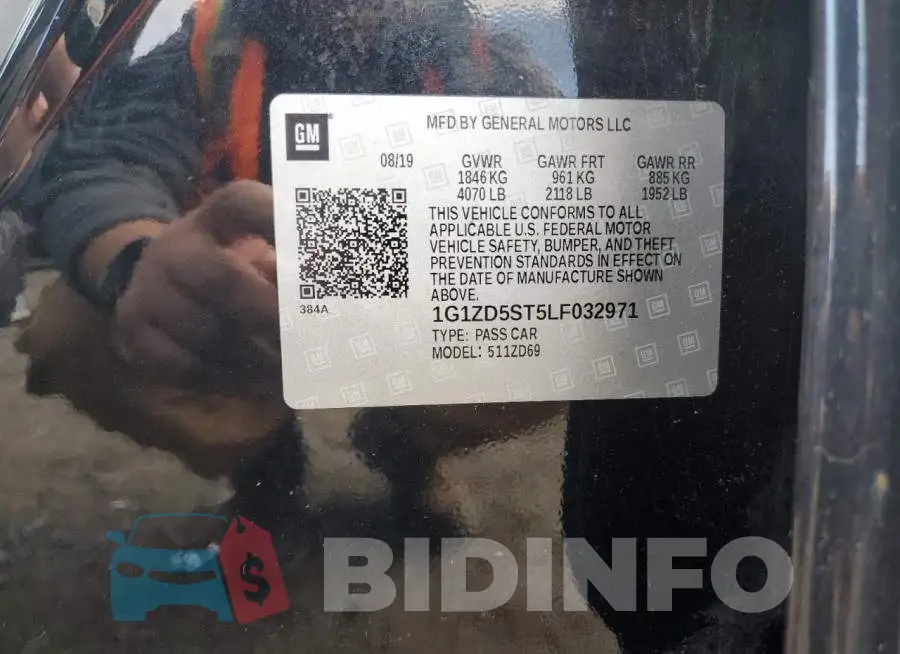 1G1ZD5ST5LF032971 Photo# 13