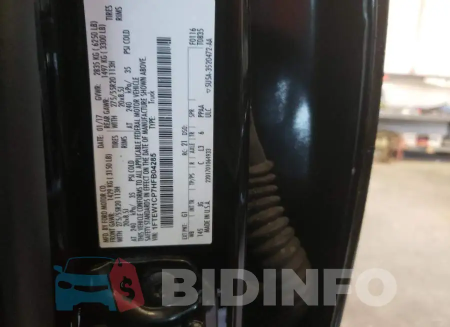 1FTEW1CP7HFB04285 Photo# 12