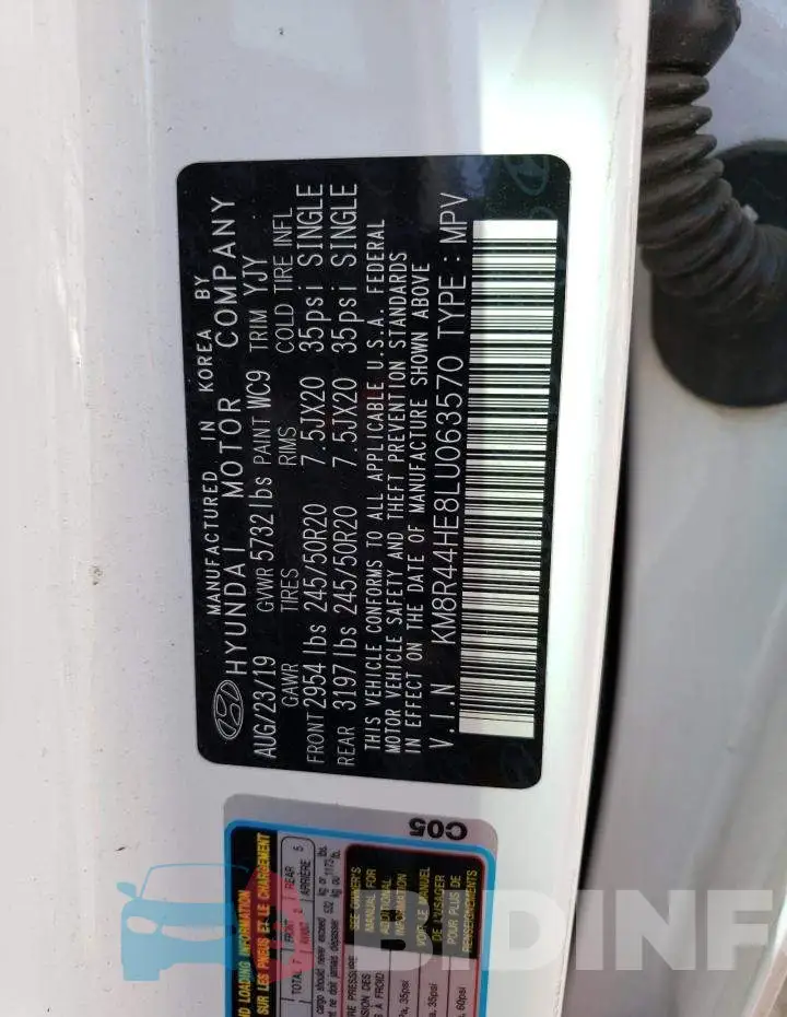 KM8R44HE8LU063570 Photo# 13