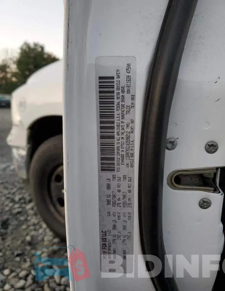 1C6RR7KG1KS598212 Photo# 14