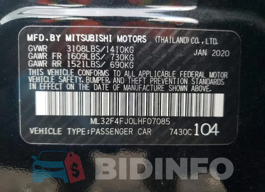 ML32F4FJ0LHF07085 Photo# 12