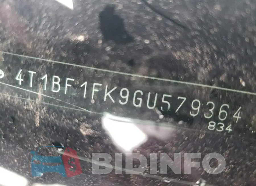 4T1BF1FK9GU579364 Photo# 12