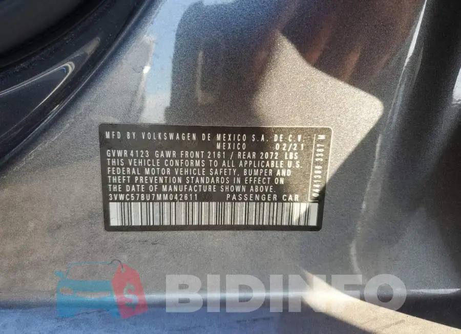 3VWC57BU7MM042611 Photo# 12