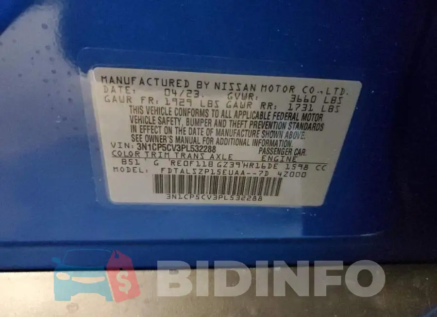 3N1CP5CV3PL532288 Photo# 12