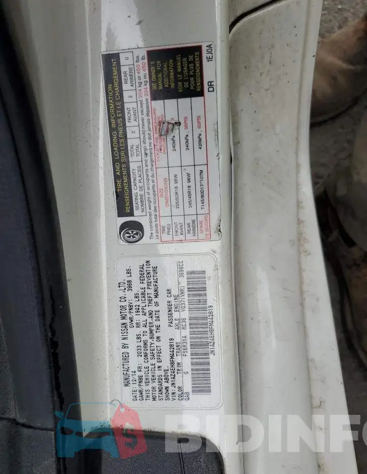 JN1AZ4EH8FM442819 Photo# 12