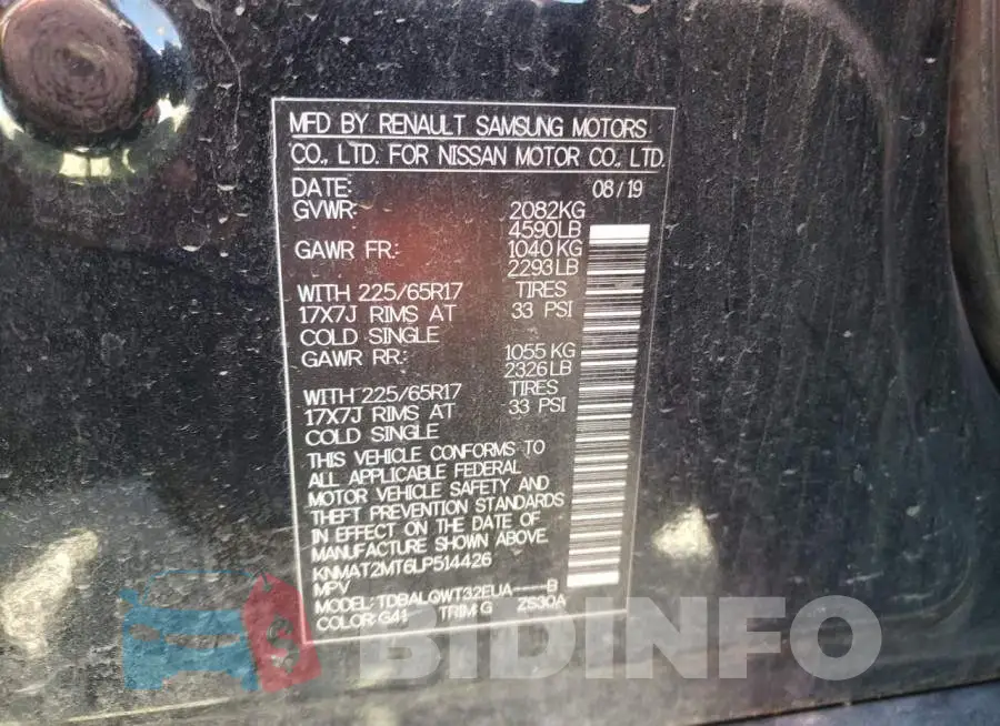 KNMAT2MT6LP514426 Photo# 13