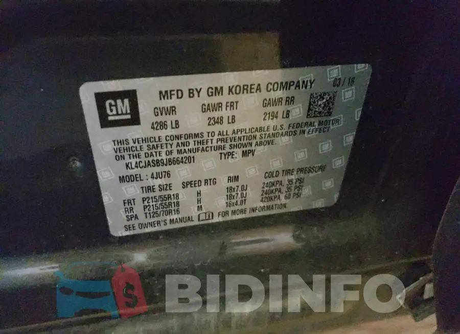 KL4CJASB9JB664201 Photo# 12