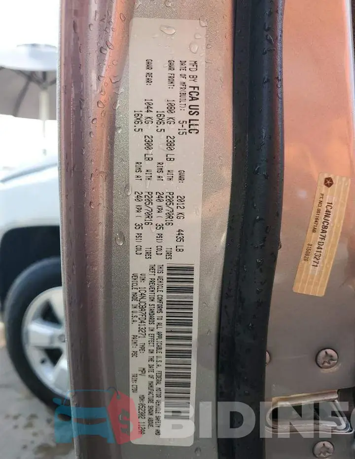 1C4NJCBA7FD413271 Photo# 13