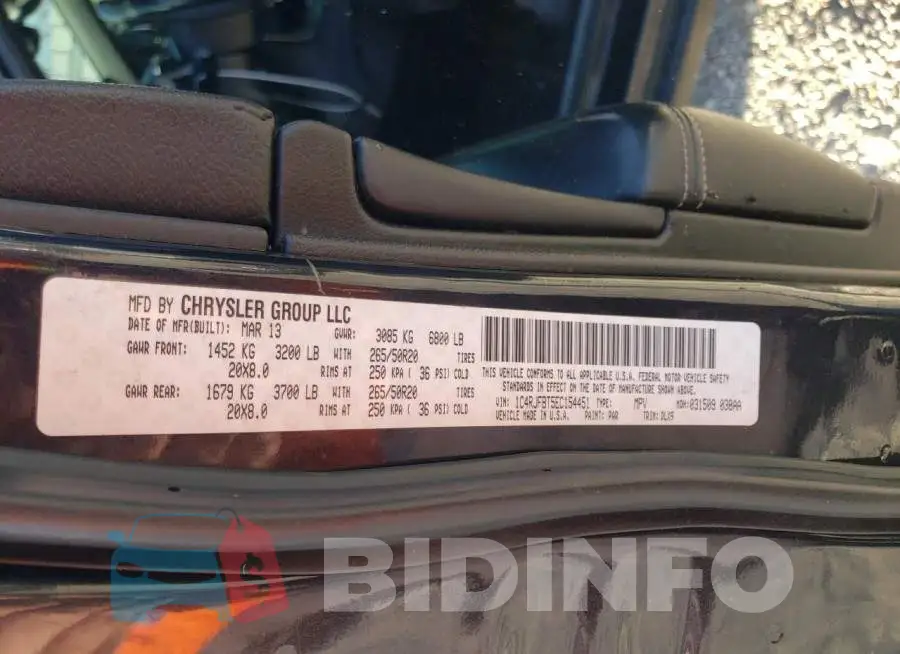 1C4RJFBT5EC154451 Photo# 14