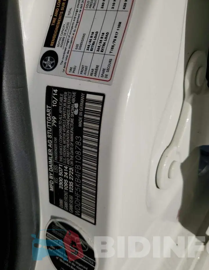WDDHF5KB4FB108783 Photo# 13