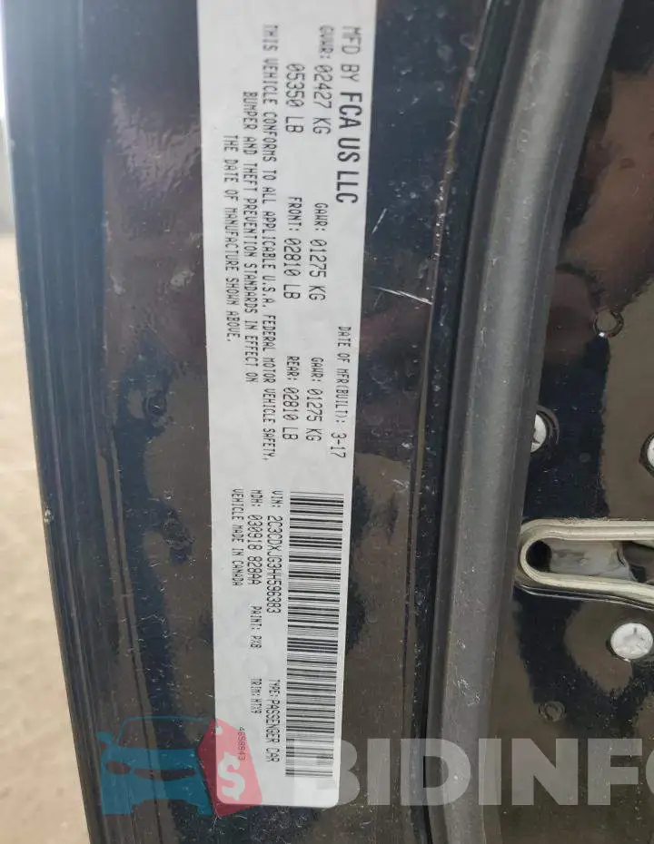 2C3CDXJG3HH596383 Photo# 13