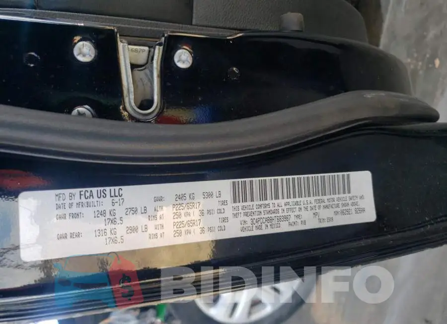 3C4PDCAB8HT683987 Photo# 12