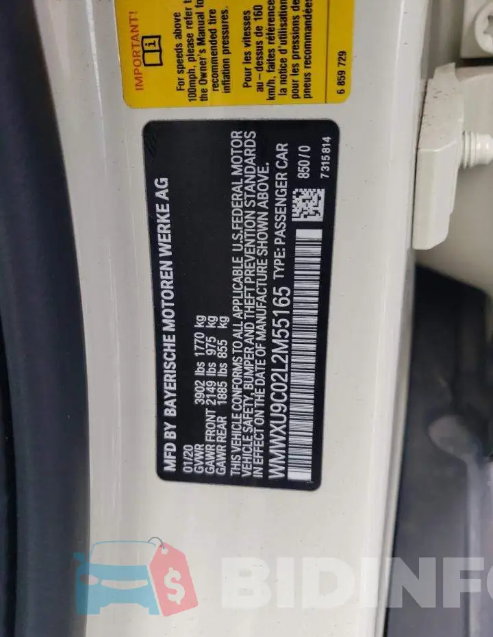 WMWXU9C02L2M55165 Photo# 12